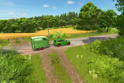 Traktor Big Master Fendt do Farming Simulator 25