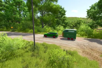 Traktor Big Master Fendt do Farming Simulator 25 — 2