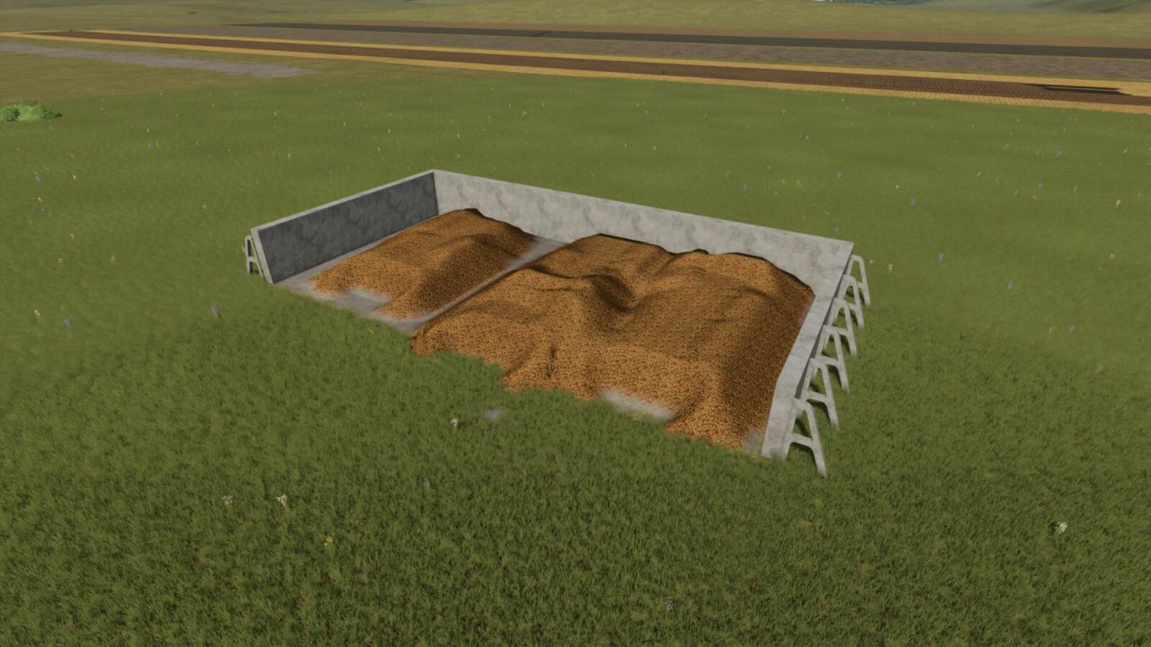 Силос для сипучих матеріалів 20 метрів для Farming Simulator 25