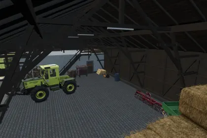 Сільськогосподарська зала з майстернею для Farming Simulator 25 — 3