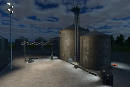 Logistics Point Silo für Farming Simulator 25