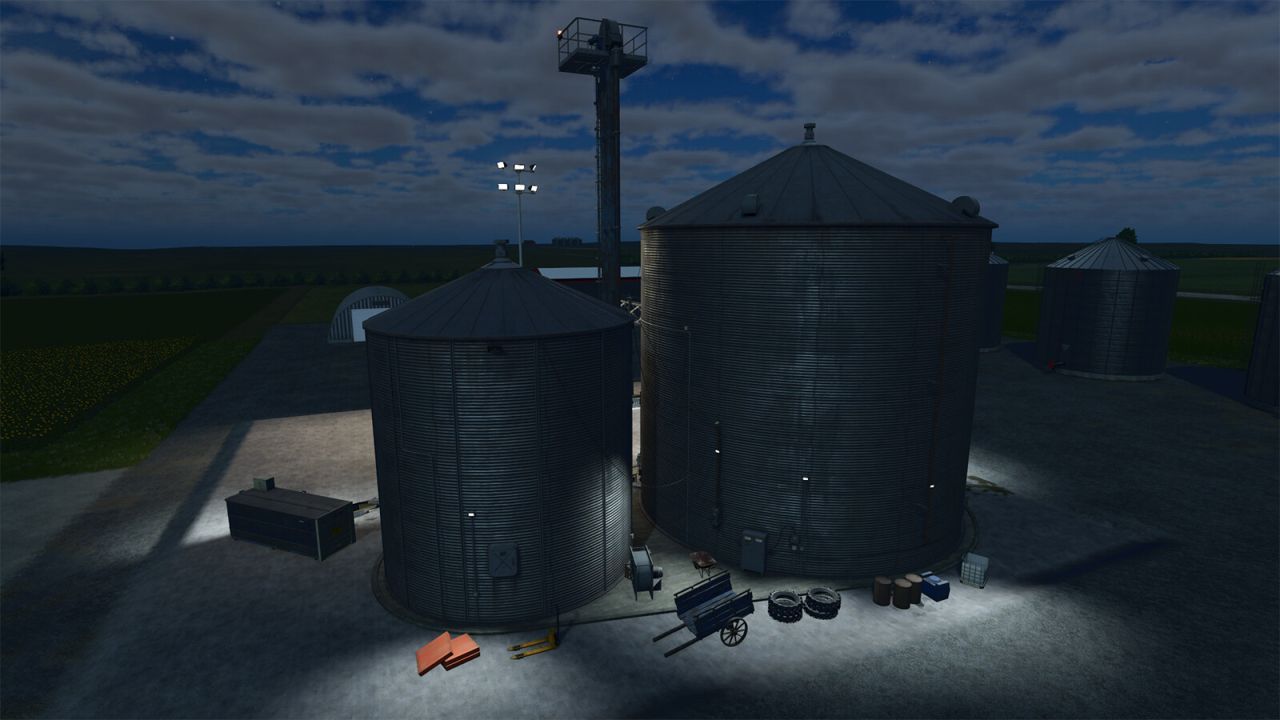 Сило Logistics Point для Farming Simulator 25