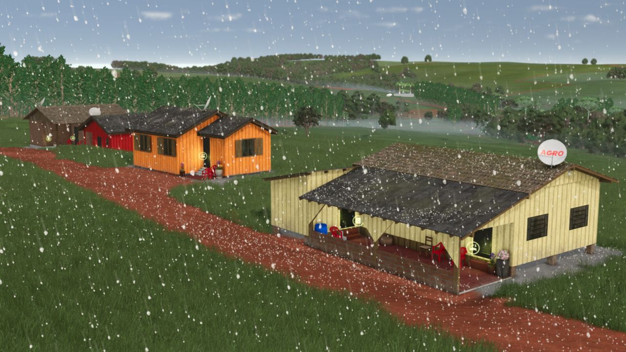 Пакет старих будинків Бразилії для Farming Simulator 25