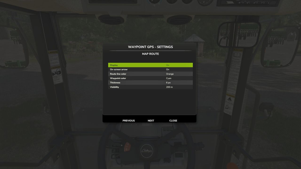 WayPoint GPS Module for Farming Simulator 25