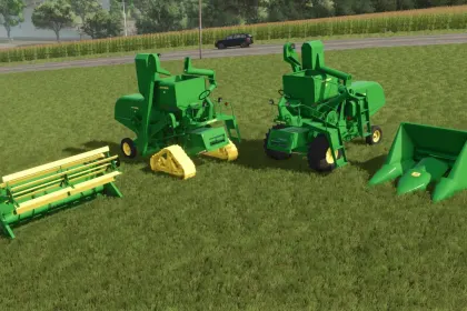 Комбайн John Deere 45 для Farming Simulator 25