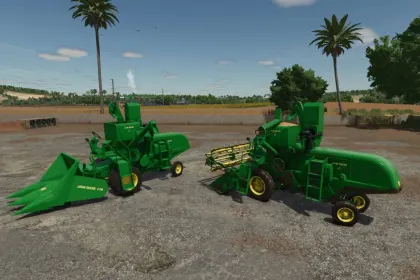 Комбайн John Deere 45 для Farming Simulator 25 — 4