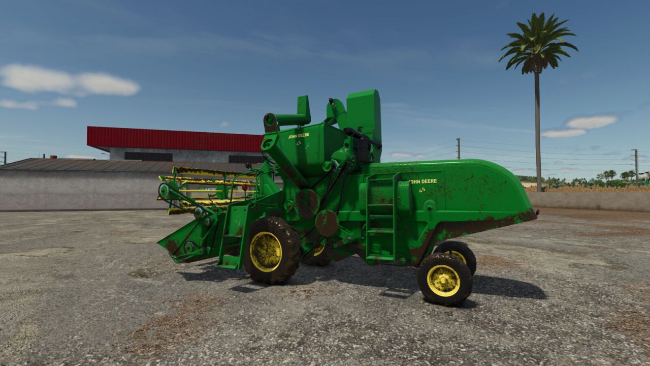 Комбайн John Deere 45 для Farming Simulator 25