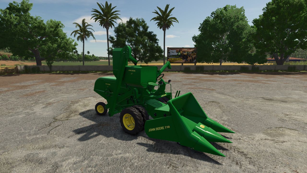 Комбайн John Deere 45 для Farming Simulator 25
