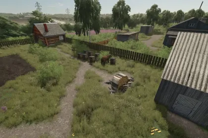 Мод ведмедя для Farming Simulator 25