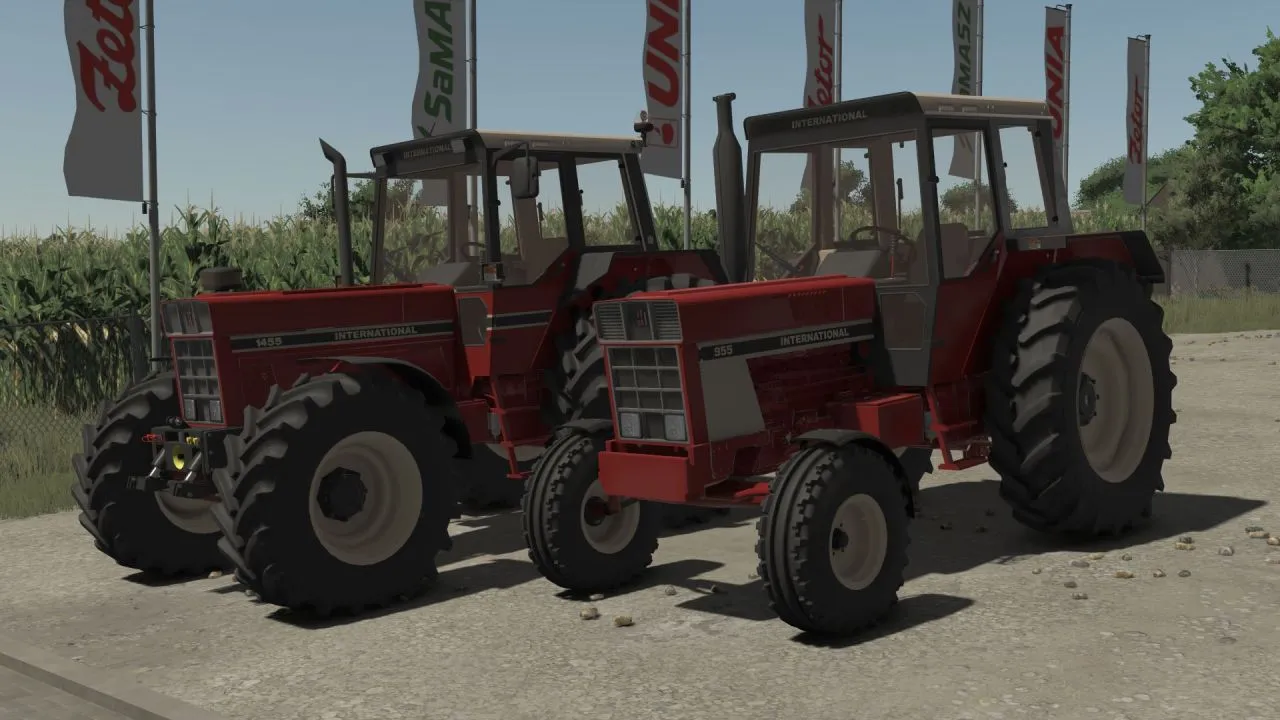 Legendary Tractor IHC 55 XL (955XL–1455XL) — Power 95–145 hp for FS25