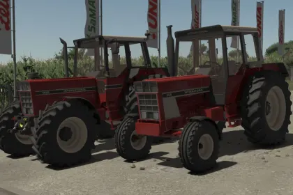 Legendary Tractor IHC 55 XL (955XL–1455XL) — Power 95–145 hp for FS25 — 1