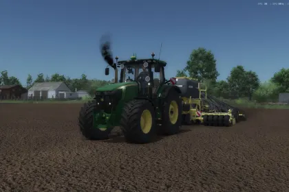 Traktor John Deere 7R 2011 Edit do Farming Simulator 25