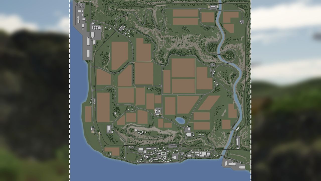 Карта Felsbrunn для Farming Simulator 25