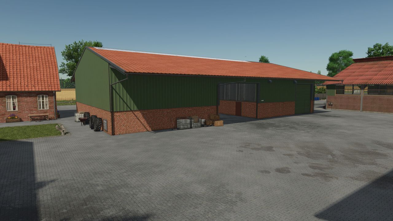 Будівля Lizard Hall для Farming Simulator 25