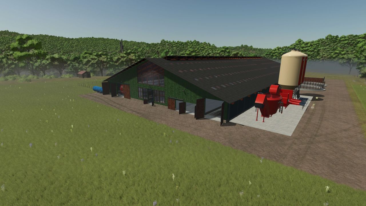 Автоматизована молочна ферма 400 для Farming Simulator 25