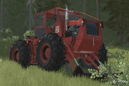 Leistungsstarker Forsttraktor TAF 657 IRUM — Gelenkzugmaschine für FS25 — 1