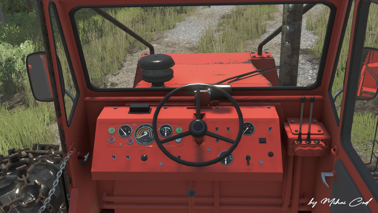 Mocny Traktor Leśny TAF 657 IRUM — Ciągnik Artukulacyjny dla FS25 - Zrzuty ekranu