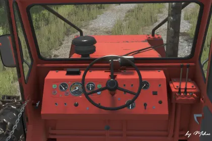 Leistungsstarker Forsttraktor TAF 657 IRUM — Gelenkzugmaschine für FS25 — 5