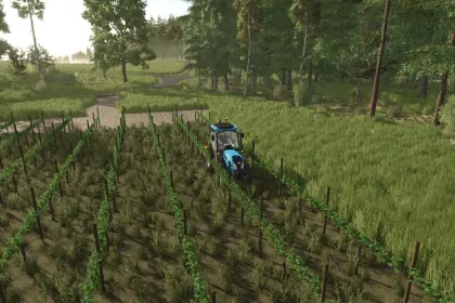 Виробництво винограду та оливок для Farming Simulator 25