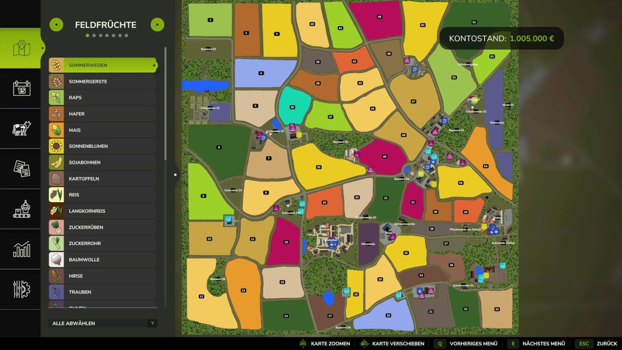 Карта Feliz для Farming Simulator 25