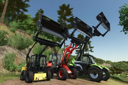 Потужний Телескопічний Навантажувач Merlo з Профі-Обладнанням для Farming Simulator 25 — 1