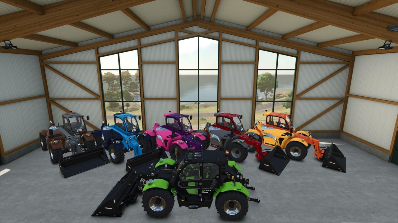 Потужний Телескопічний Навантажувач Merlo з Профі-Обладнанням для Farming Simulator 25