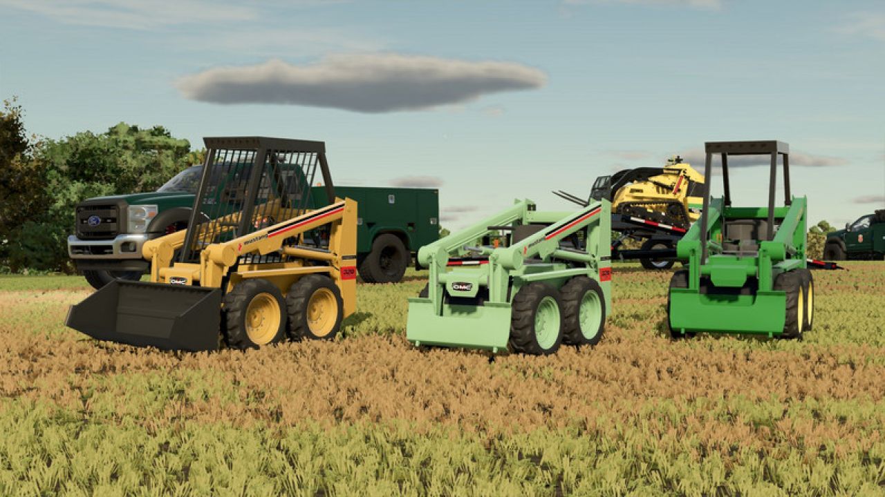 Міні-навантажувач John Deere 90 для Farming Simulator 25