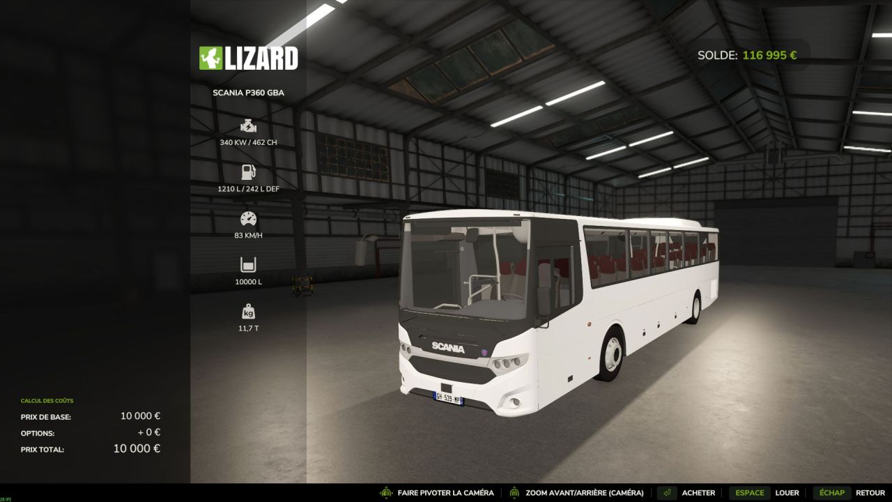 Автомобіль Scania Interlink Edit для Farming Simulator 25