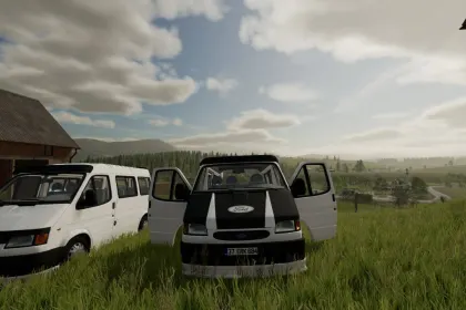 Car Ford Transit 12 for Farming Simulator 22 — 2