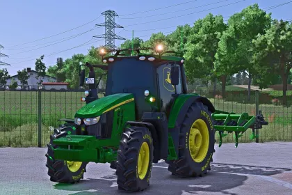 Traktor John Deere 6M Series do Farming Simulator 25