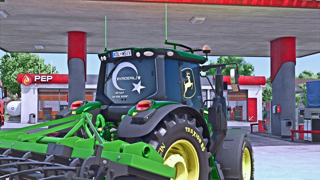 Traktor John Deere 6M Series do Farming Simulator 25