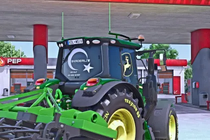 Traktor John Deere 6M Series do Farming Simulator 25 — 4
