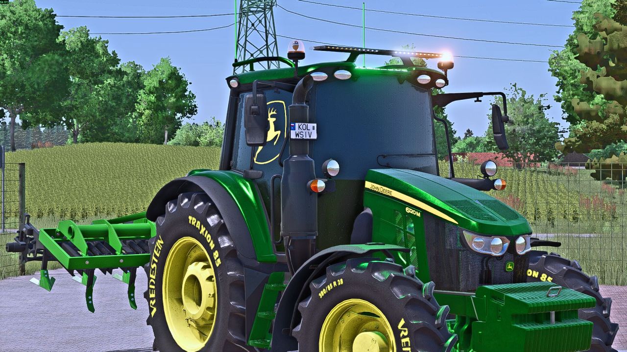 Traktor John Deere 6M Series do Farming Simulator 25