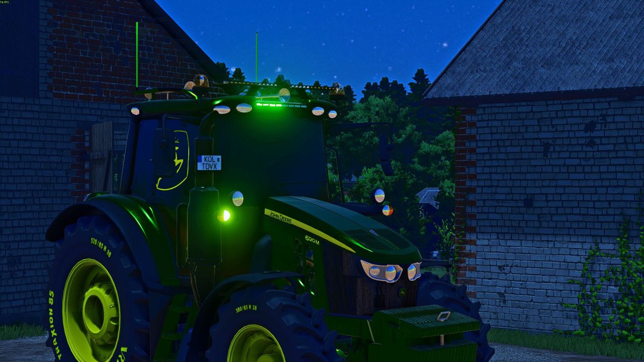 Traktor John Deere 6M Series do Farming Simulator 25