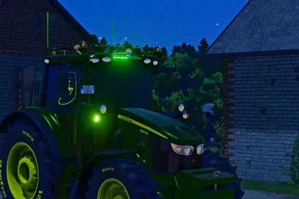 Traktor John Deere 6M Series do Farming Simulator 25 — 6