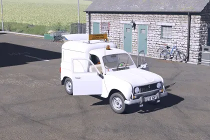 Автомобіль Renault 4 (4L) для Farming Simulator 25