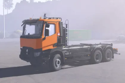 Вантажівка Renault K480 ITRunner / Ampiroll для Farming Simulator 25