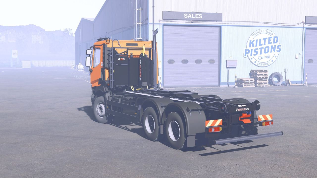 Вантажівка Renault K480 ITRunner / Ampiroll для Farming Simulator 25
