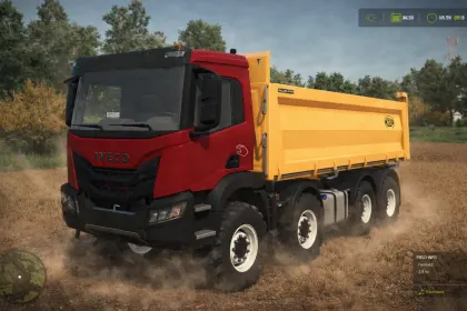 Мод на Вантажівки Iveco X-Way Meiller Kipper для Фермер Симулятор 25