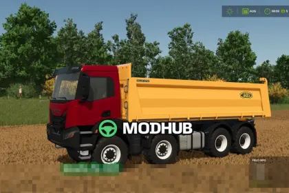 Мод на Вантажівки Iveco X-Way Meiller Kipper для Фермер Симулятор 25 — 2