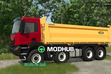 Мод на Вантажівки Iveco X-Way Meiller Kipper для Фермер Симулятор 25 — 3