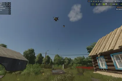 Дрон для доставки вантажів для Farming Simulator 25