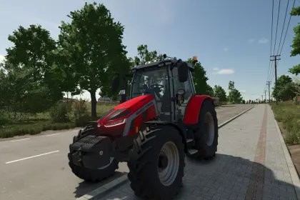 Traktor Massey Ferguson 5S Edit do Farming Simulator 25