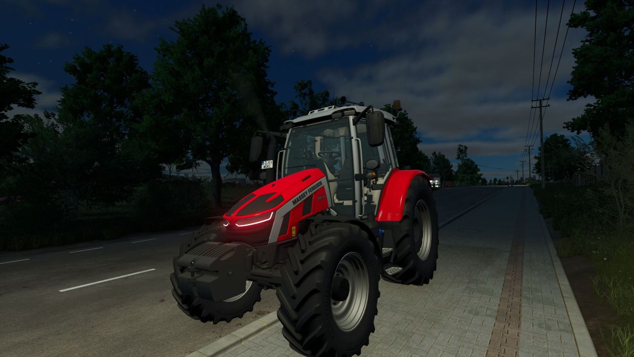 Traktor Massey Ferguson 5S Edit do Farming Simulator 25