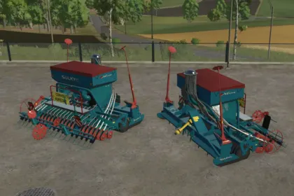 Seeder Sulky Xeos for Farming Simulator 25