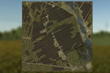 Реалістична Карта The Quebec Countryside для Farming Simulator 25 — 76 Полів, Ферми та Ліси — 2