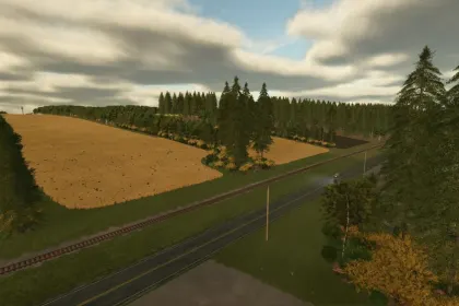 Реалістична Карта The Quebec Countryside для Farming Simulator 25 — 76 Полів, Ферми та Ліси — 4