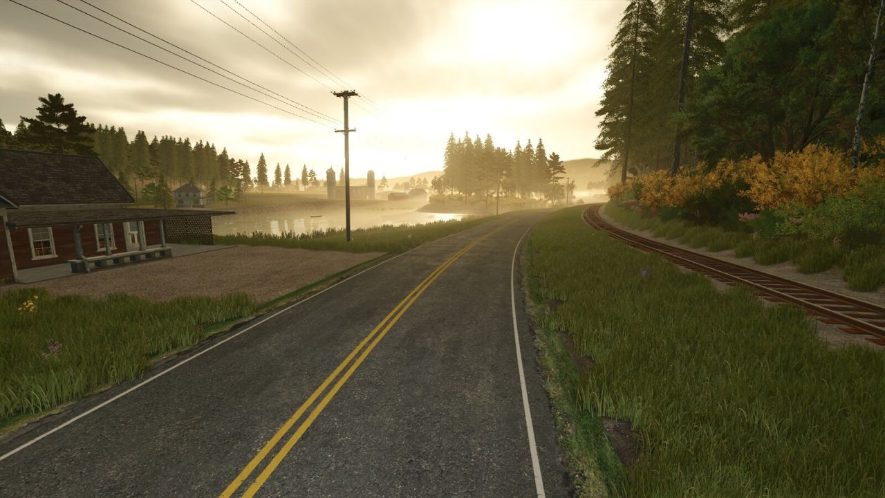 Реалістична Карта The Quebec Countryside для Farming Simulator 25 — 76 Полів, Ферми та Ліси