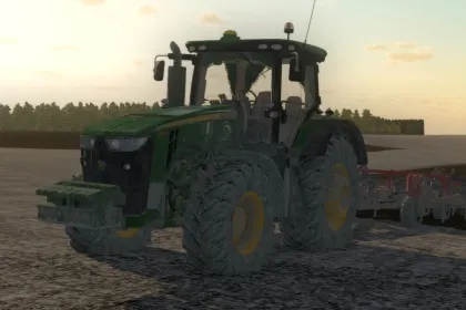 Трактор John Deere 8R Series 2011 для Farming Simulator 22 — 4