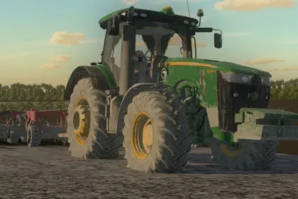 Трактор John Deere 8R Series 2011 для Farming Simulator 22 — 5